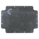 Aluminium-Bodenplatte für Gewiss GW44207 Box 190 × 140 