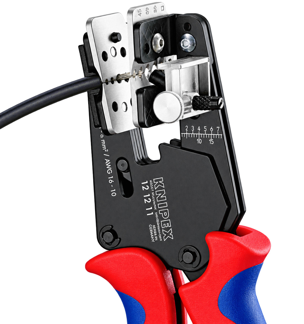 Abisolierzange 4/6/10 mm² Knipex 12 12 12 