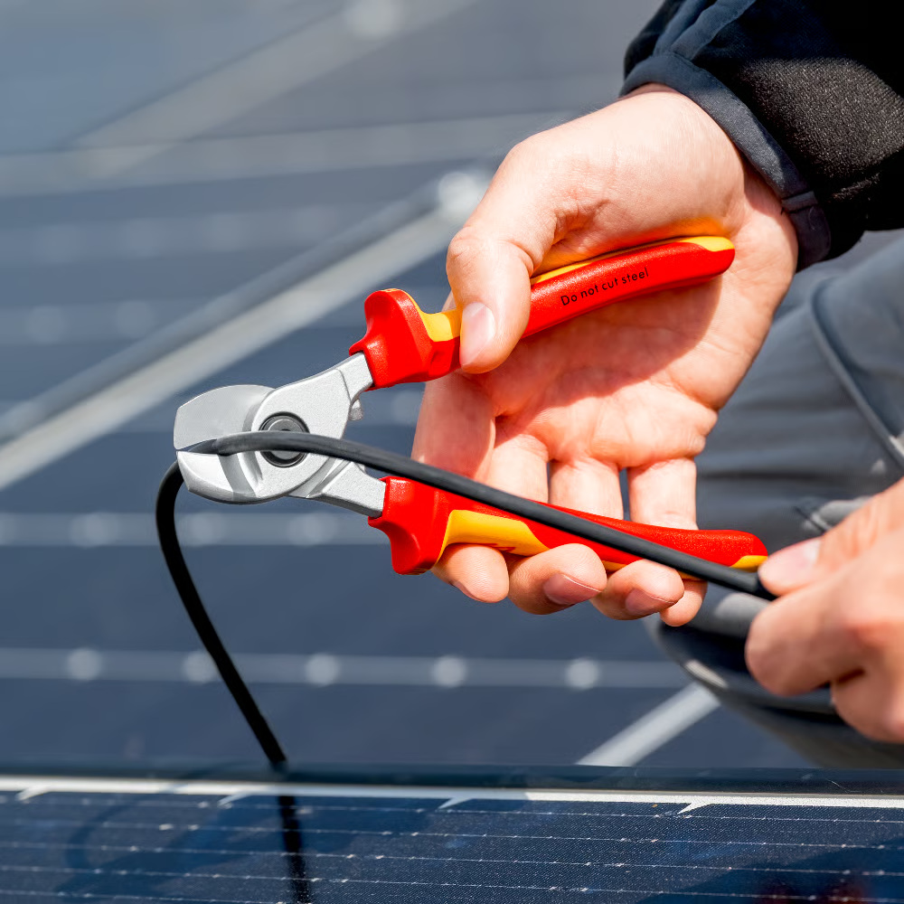 Knipex 95 16 165 Solarkabelschneider 