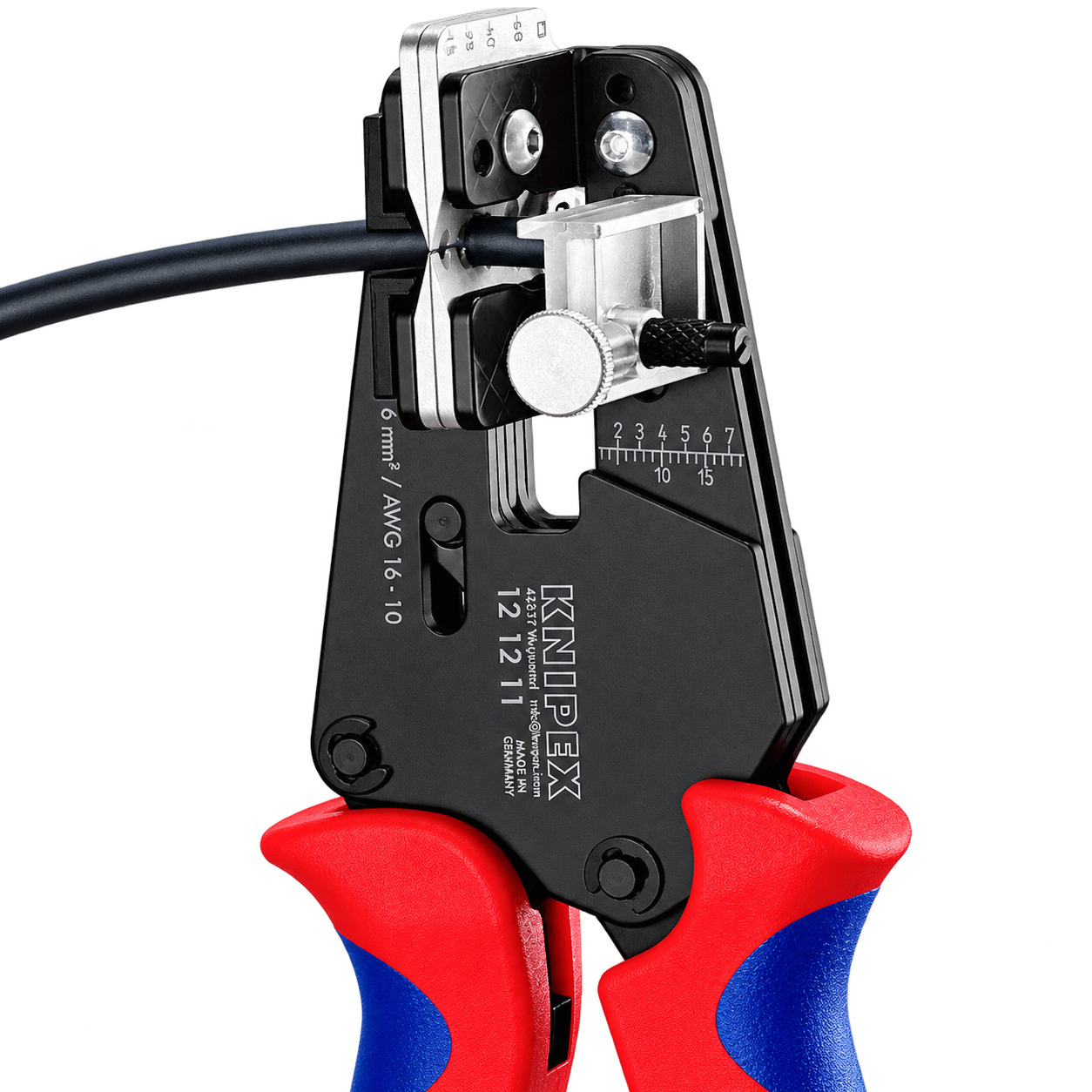Abisolierzange 4/6/10 mm² Knipex 12 12 12 